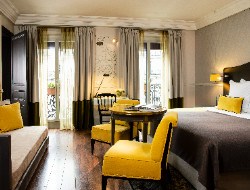 OLEVENE image - Hotel Edouard  - Vue Chambre-